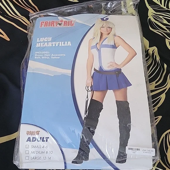 sachin and babi light blue dress FAIRY TAIL: Lucy's Costume 